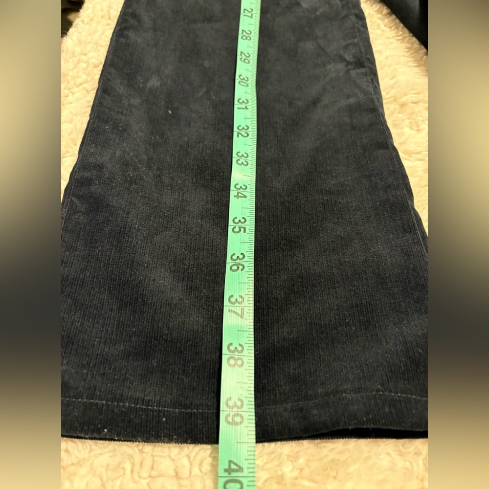 NWT Laura Petites Black Corduroy Flare Pants in size 2 - Picture 8 of 8